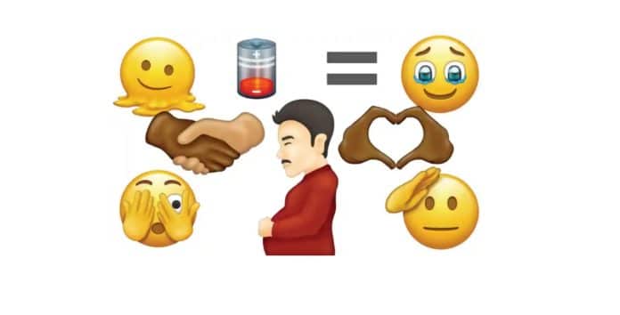 Pregnant man and multiracial handshake emojis unveiled before launch